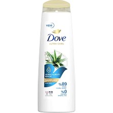 Esranın Dünyası Dove Ultra Care Saç Bakım Şampuanı Kepek Karşıtı Bakım Aloe Vera 400 ml