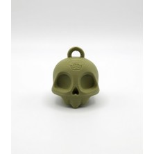 Sepetzone 3D Baskı Skull Kafatası Anahtarlık - Gotik Punk Aksesuar