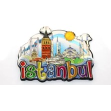 Colezium Istanbul Temalı Buzdolapı Süsü Magnet