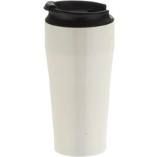 Get Store 400 ml Krem Renkli Bardak Termos - Sıcak ve Soğuk Içecekler Için Uygun