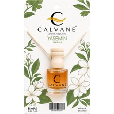 Calvane Perfume Premium Oto/araç Ayna Kokusu 8 ml | Kavun - Şeftali - Okyanus - Vanilya - Yasemin - Sakız