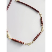 Diva Viva - Soleia Beads Turkuaz / Bordo Kolye