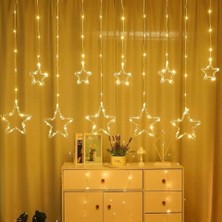 Colezium Yıldız Perde LED 10 Saçaklı
