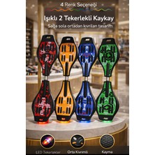 Empressco 2 Teker Yolda Sörf Keyfi Için Waveboard Kaykay, Eğlenceli ve Pratik Dizlikli Tasarım
