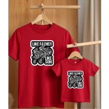 Lorvex Babalar Günü Konsept-Baba Çocuk Kombin Tişört Oversize %100 Pamuk T-Shirt (Kombin Için 2’li Sipariş Verilmelidir)