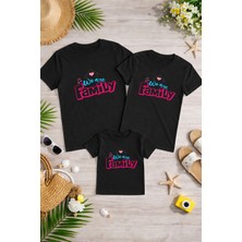 Lorvex Anne Baba Çocuk Kombin Tişört Pamuklu Oversize Aile Kombini T-Shirt (Ürünler Tekli Satılmaktadır)