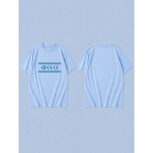 Lorvex T-Shirt Oversize Unisex %100 Pamuk Baskılı Rahat Kalıp Premium Tişört