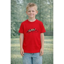 Lorvex 23 Nisan Çocuk Tişört Unısex (Kız-Erkek) %100 Pamuk Baskılı Rahat Kalıp Günlük Bayram T-Shirt