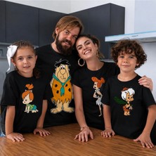 Lorvex Aile Kombin Tişört Oversize %100 Pamuk Baskılı Anne Baba Çocuk Family T-Shirt (Kombin Için Ayrı Ayrı Sipariş Verilmelidir)