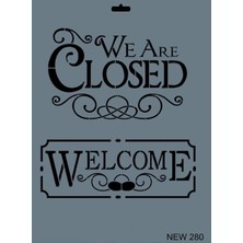 Colezium New Seri N-280 Stencil 35X25 cm
