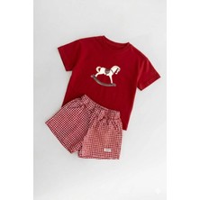Lorvex %100 Pamuklu Unisex Oversize T-Shirt Çocuklara Uygun Baskılı Tişört