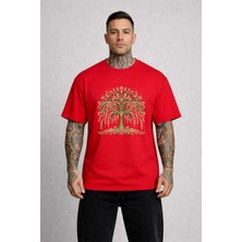 Lorvex Baskılı Türklük Temalı Çocuk-Yetişkin Pamuklu Tshirt Tişört