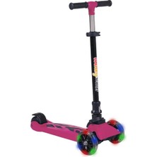 Colezium Lsc5-I Leddy 2+ Scooter Işikli Pembe 50KG