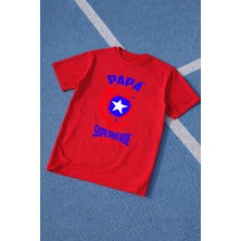 Lorvex Baba Tişört Babalar Günü Oversize %100 Pamuk Baskılı Erkek T-Shirt Rahat Kalıp