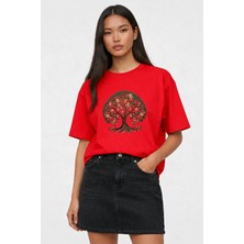 Lorvex Baskılı Türklük Temalı Çocuk-Yetişkin Pamuklu Tshirt Tişört