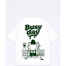 Lorvex T-Shirt Oversize Unisex %100 Pamuk Baskılı Rahat Kalıp Şık Premium Tişört
