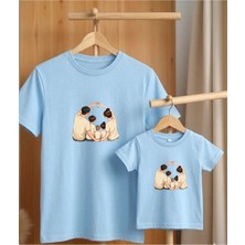 Lorvex Babalar Günü Konsept-Baba Çocuk Kombin Tişört Oversize %100 Pamuk T-Shirt (Kombin Için 2’li Sipariş Verilmelidir)