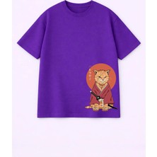Lorvex T-Shirt Oversize Unisex %100 Pamuk Baskılı Rahat Kalıp Şık Premium Tişört