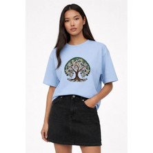 Lorvex Baskılı Türklük Temalı Çocuk-Yetişkin Pamuklu Tshirt Tişört