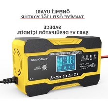 Get Store Desülfatör Akü Şarj Cihazı, 10AH Jel Asitli Aküler Için