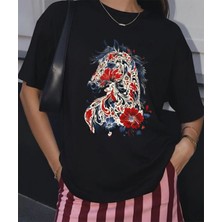Lorvex Baskılı Türklük Temalı Çocuk-Yetişkin Pamuklu Tshirt Tişört