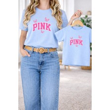 Lorvex Tişört Anne Kız Çocuk Kombin Oversize – Anne & Çocuk Twin Baskılı T-Shirt