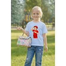 Lorvex Çocuk T-Shirt 23 Nisan Egemenlik ve Çocuk Bayramı Tişört Unisex %100 Pamuk Baskılı Rahat Kalıp