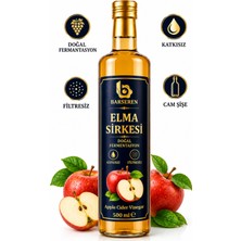 Barseren Elma Sirkesi 500 ml Doğal Fermantasyon Katkısız