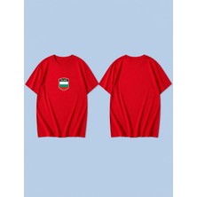 Lorvex T-Shirt Oversize Unisex %100 Pamuk Baskılı Rahat Kalıp Premium Tişört