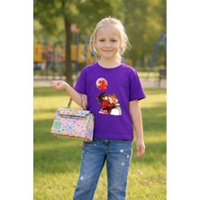 Lorvex 23 Nisan Çocuk Tişört Unısex (Kız-Erkek) %100 Pamuk Baskılı Rahat Kalıp Günlük Bayram T-Shirt