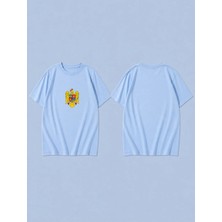 Lorvex T-Shirt Oversize Unisex %100 Pamuk Baskılı Rahat Kalıp Premium Tişört