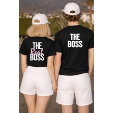 Lorvex Tişört Sevgililer Günü (Valentine’s Day) 14 Şubat Çift Kombin Tshirt 2’li Gerçek Patron Baskı