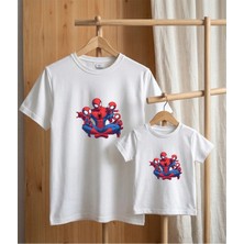 Lorvex Babalar Günü Konsept-Baba Çocuk Kombin Tişört Oversize %100 Pamuk T-Shirt (Kombin Için 2’li Sipariş Verilmelidir)