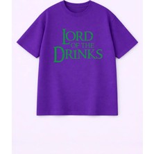 Lorvex Unisex Oversize Tişört %100 Pamuklu Baskılı T-Shirt Rahat Kalıp Günlük Şık Kombin