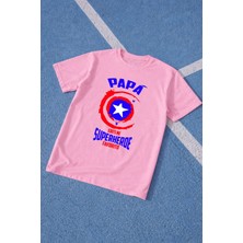 Lorvex Baba Tişört Babalar Günü Oversize %100 Pamuk Baskılı Erkek T-Shirt Rahat Kalıp