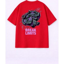 Lorvex T-Shirt Oversize Unisex %100 Pamuk Baskılı Rahat Kalıp Şık Premium Tişört