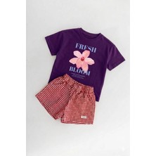 Lorvex %100 Pamuklu Unisex Oversize T-Shirt Çocuklara Uygun Baskılı Tişört