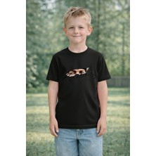 Lorvex 23 Nisan Çocuk Tişört Unısex (Kız-Erkek) %100 Pamuk Baskılı Rahat Kalıp Günlük Bayram T-Shirt