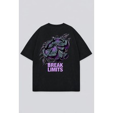 Lorvex T-Shirt Oversize Unisex %100 Pamuk Baskılı Rahat Kalıp Şık Premium Tişört