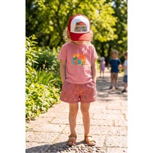 Lorvex %100 Pamuklu Unisex Oversize T-Shirt Çocuklara Uygun Baskılı Tişört