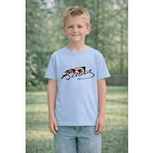 Lorvex 23 Nisan Çocuk Tişört Unısex (Kız-Erkek) %100 Pamuk Baskılı Rahat Kalıp Günlük Bayram T-Shirt