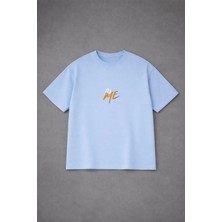 Lorvex Unısex Tişört Oversize Rahat Kalıp It'z Me Baskılı Premium T-Shirt %100 Pamuklu