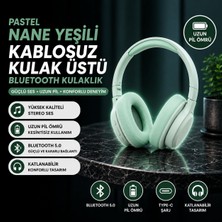 Karleader Modern Tasarımlı Hafif Bluetooth Kulak Üstü Kulaklık