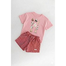 Lorvex %100 Pamuklu Unisex Oversize T-Shirt Çocuklara Uygun Baskılı Tişört