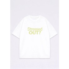 Lorvex T-Shirt Oversize Unısex %100 Pamuklu Rahat Kalıp Baskılı Tişört