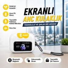 Karleader Ekranlı Bluetooth Kulaklık - Anc ve Enc Destekli Kablosuz Kulaklık