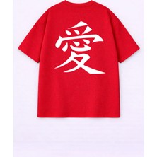 Lorvex T-Shirt Oversize Unisex %100 Pamuk Baskılı Rahat Kalıp Şık Premium Tişört