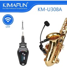 Kimafun Saksafon ve Trompet Uhf Wireless Mikrofonu Km U308A