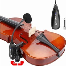 Kimafun Keman Wireless Mikrofonu Km CX220-3
