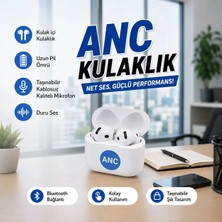 Karleader Mikrofonlu Kablosuz Bluetooth Kulaklık - Anc ve Enc Destekli